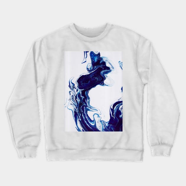 Blue (3 of 3) Crewneck Sweatshirt by eerankin